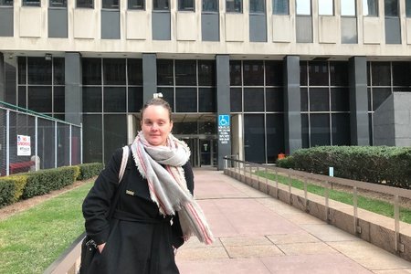 Immigration lawyer Sofia Dee, who said four clients had their trials canceled because of the shutdown and she doesn’t know when they’ll be rescheduled.