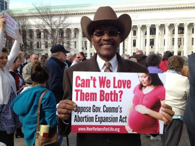 Ruben Diaz Sr. is also an outspoken advocate against pro-choice legislation.