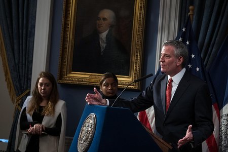 Mayor Bill de Blasio