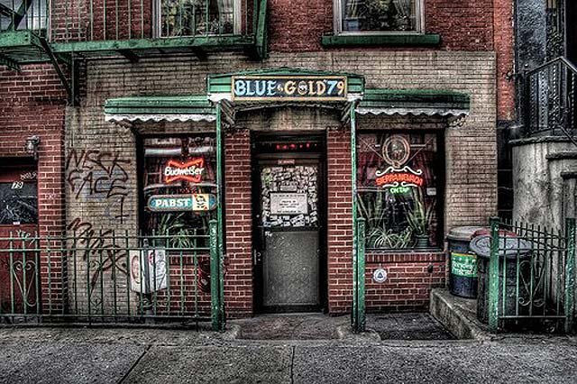 021511blueandgold.jpg Via YelpBlue & Gold: The cheap scotch and pool table might be the main draws at this East Village standby, but it's also the only place in the city to find their Blue & Gold lager. The hay-colored pints are light but flavorful, enough to be refreshing in the summer but still hearty and filling in the winter. And for $4 (or $5 for that an a shot of SoCo), you can't beat the price. It's pretty much the reason we look at anyone who orders PBR in there with disdain. 79 E 7th Street, (212) 473-8918