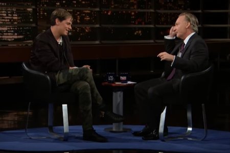This interview plays on an endless loop in Hell.
