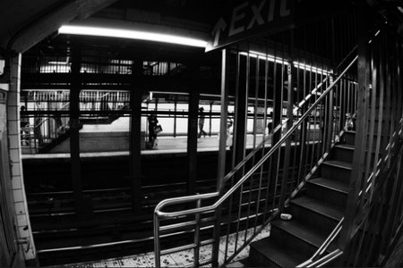 The 72nd Street Station platform