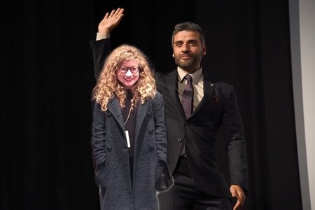 The author and her boyfriend at one of their many public appearances together.