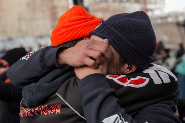 Friends mourn the death of Aurilla Lawrence, a bike messenger who was killed by a hit-and-run driver in Williamsburg in February.