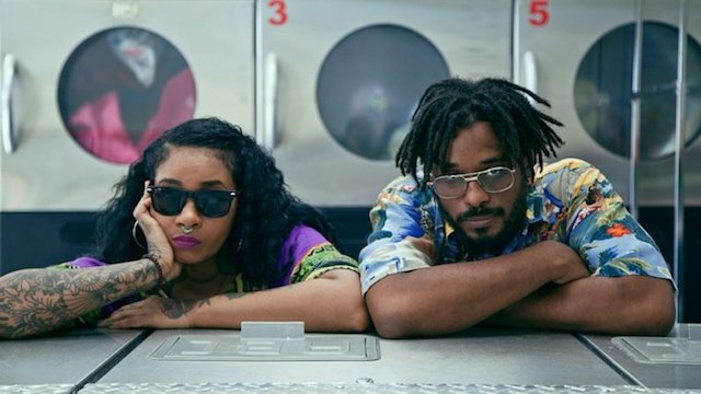 Jean Grae and Quelle Chris, looking somewhat tired after putting their show together. via Alamo Drafthouse