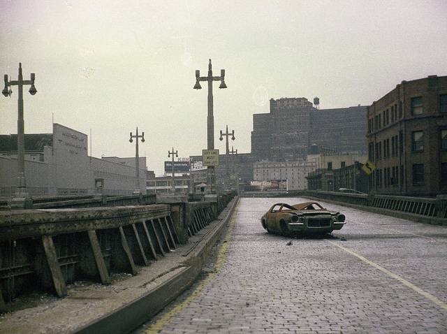 The West Side Highway in the mid '70s.