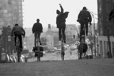Still from Tall Bikes Will Save The World