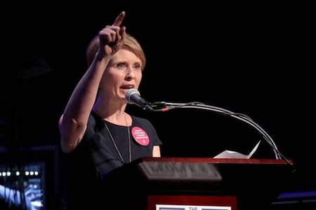 Courtesy Cynthia Nixon's website