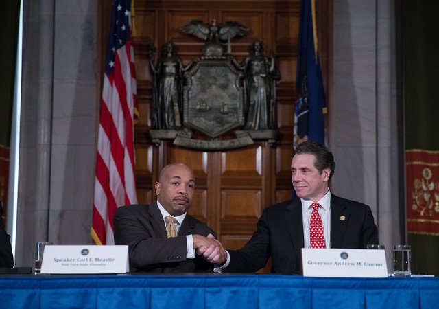 Assembly speaker Carl Heastie and Gov. Andrew Cuomo have each endorsed some, but not all, of Democrats' "universal rent control" agenda.