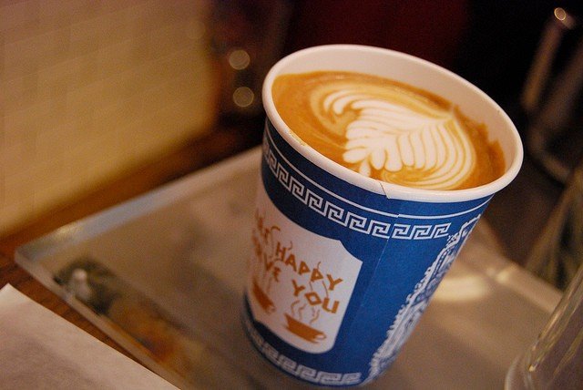 201109_abraco.jpg An ironic latte from Abraço (EssG's flickr)Abraço: More of a hole-in-the-wall than a sit down coffee shop, this spot pulls solid espressos six days a week. The only downside to getting hooked on their creamy lattes? Not only are they closed on Mondays, they like to close up shop before most people are out of work.86 East 7th Street // 212-388-9731