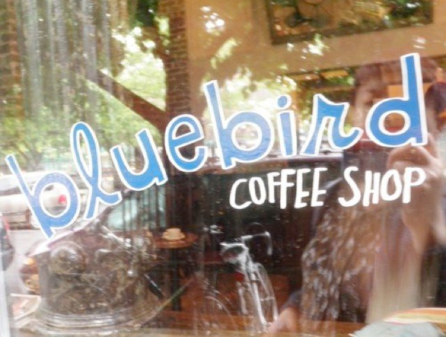 201109_bluebird.jpg Bluebird! (Jennifer K. on Yelp)Bluebird Coffee Shop: This tiny shop down the block from where The Bean is moving once had a loyal following and still makes a good cup of joe, but a recent change in ownership has made some regulars getting antsy. Still, the location is great (just off the F), the seating is nice and, the last time we checked (which was awhile ago), the pastries were good, too.72 East 1st Street // 212-260-1879