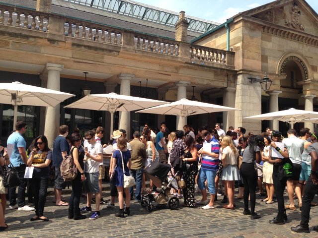 The queue!