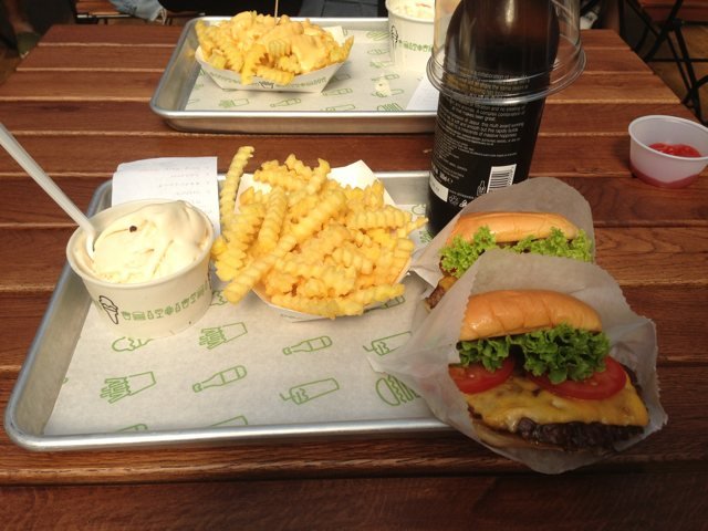 These fries are good!