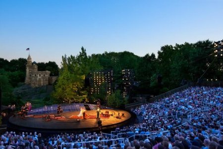 The Delacorte Theater in Central Park