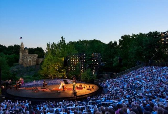 A previous Shakespeare in the Park production