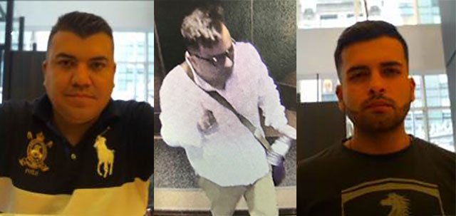 Suspects #1, #2, and #3