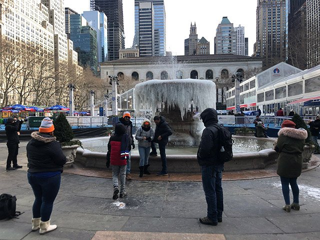 Step into the deep freeze, friends.