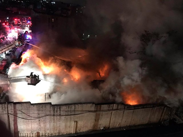 FDNY at 376 Vernon Avenue, Brooklyn