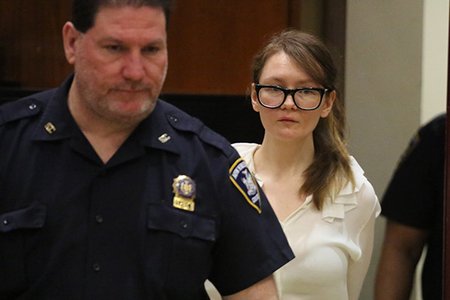 Anna Sorokin in court on March 22, 2019