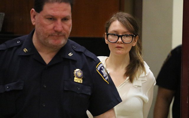 Anna Sorokin in court on March 22, 2019