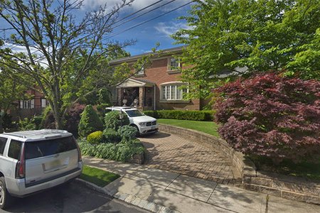 Outside Cali's home