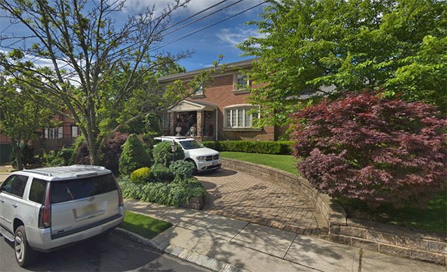 Outside Cali's home