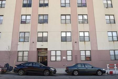 Shelter for homeless families in East New York, Brooklyn.