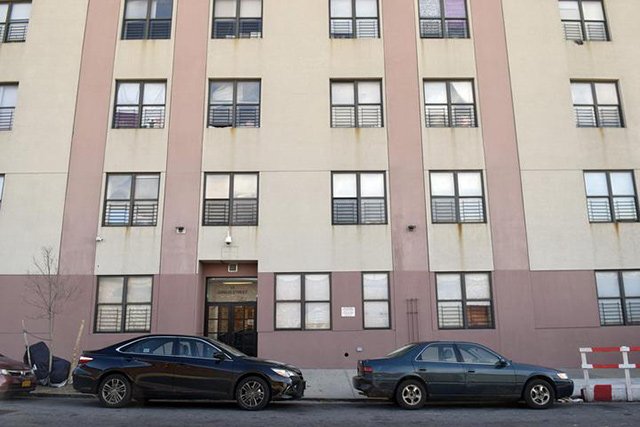 Shelter for homeless families in East New York, Brooklyn.
