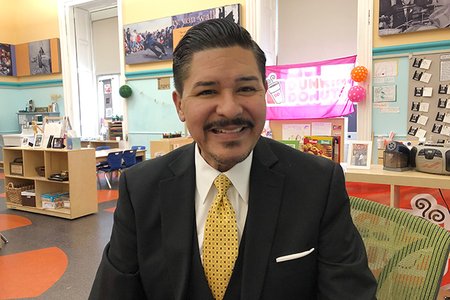 Schools Chancellor Richard Carranza
