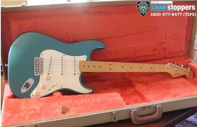 The stolen guitar