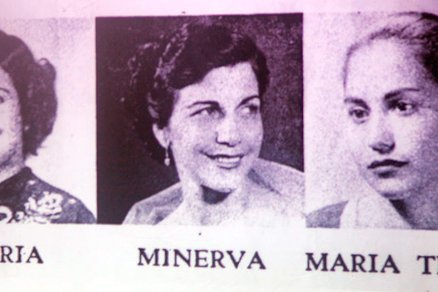 The three Mirabal sisters, Patria, Minerva, and MarĂa Teresa. Photo by Alvaro Diaz and Adony Flores.