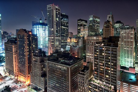 Lower Manhattan in 2011