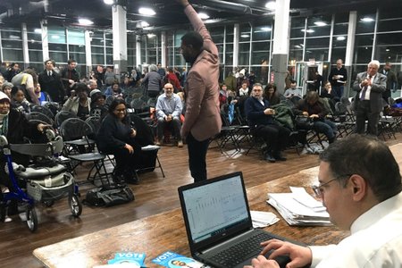Council Member Jumaane Williams triumphed in the straw poll over his opponents who are also running for Public Advocate in this month's special election