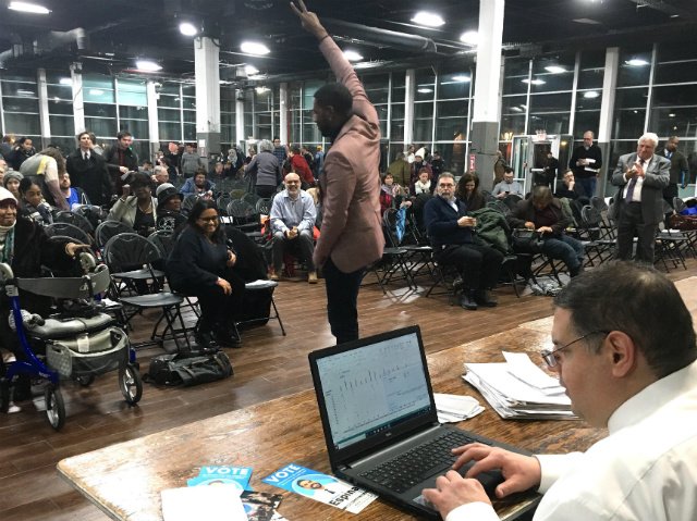 Council Member Jumaane Williams triumphed in the straw poll over his opponents who are also running for Public Advocate in this month's special election