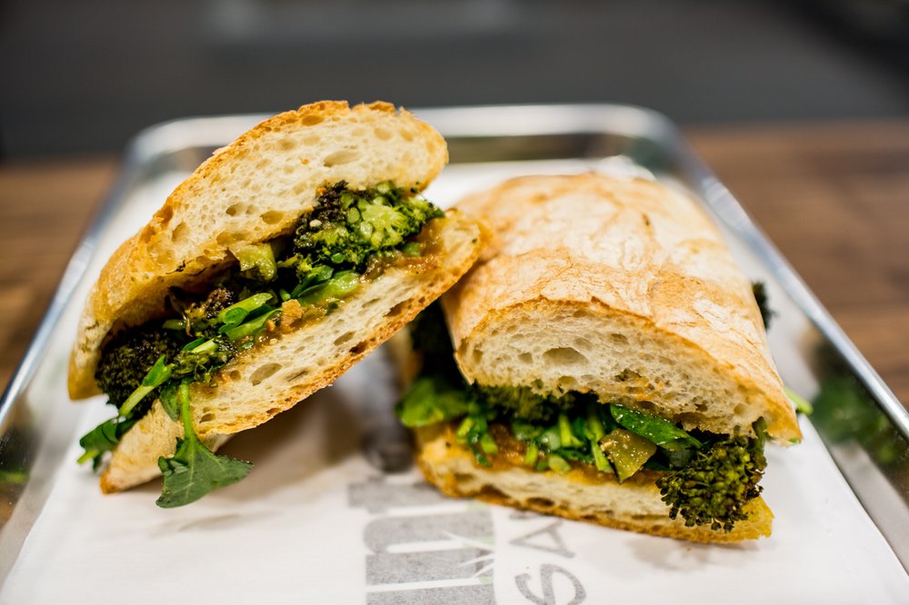 334a8391e110216untamedsandwiches1-jpg.jpeg Sheemaker's Bounty: vegetarian with charred broccoli, fried almond butter, and pickled raisin jelly<br>