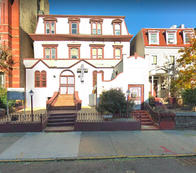 Macedonia Church of Christ, located at 289 Quincy Street, where the meeting took place last night