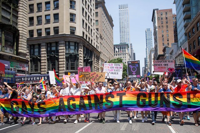Last year's Pride March.