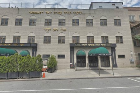 The yeshiva shuttered by the Health Department on Ross Street in Williamsburg