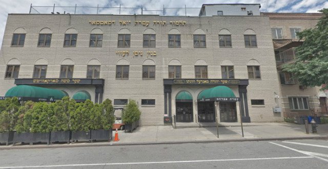 The yeshiva shuttered by the Health Department on Ross Street in Williamsburg