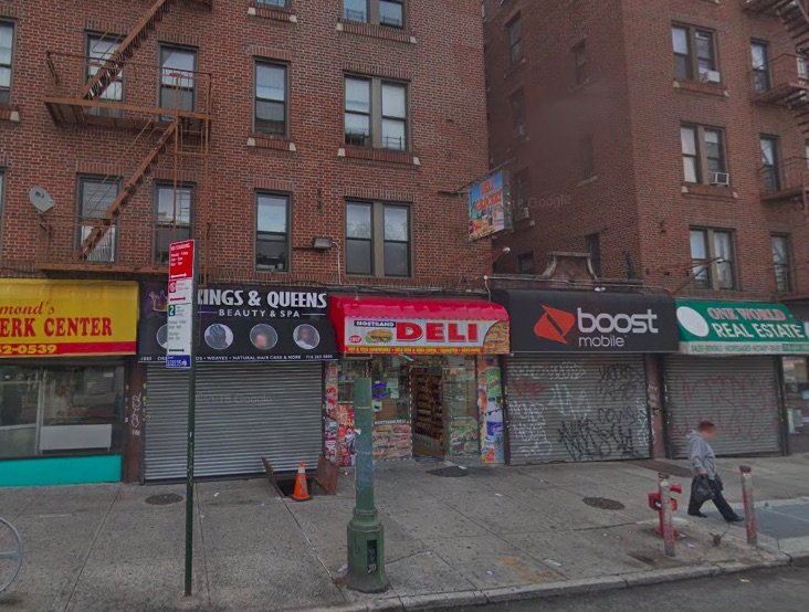 The deli where NYPD and a grand larceny suspect had a struggle involving tasers.