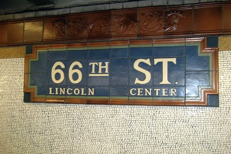 A man menaced his fellow subway passengers as their 1 train pulled into the 66th Street Station Saturday night.