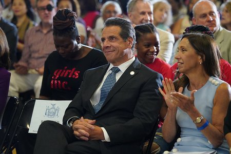 Governor Cuomo at Wednesday's event