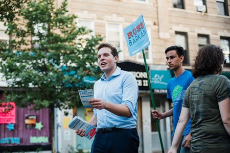Ross Barkan as a candidate for State Senate