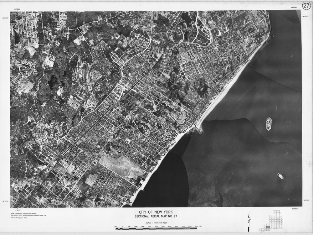 99e4968e81951am_27-jpg.jpeg Sectional Aerial Map of the City of New York. Staten Island, South Beach, Hoffman Island, Midland Beach. 1951. (Photo courtesy of the New York City Municipal Archives)