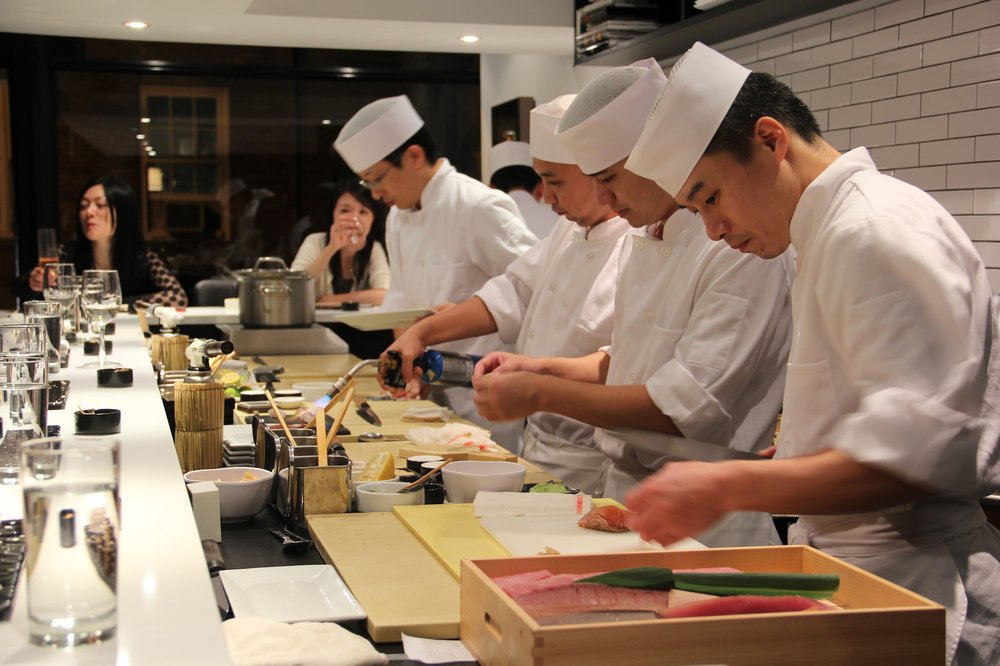 That's Nakazawa wielding the blowtorch