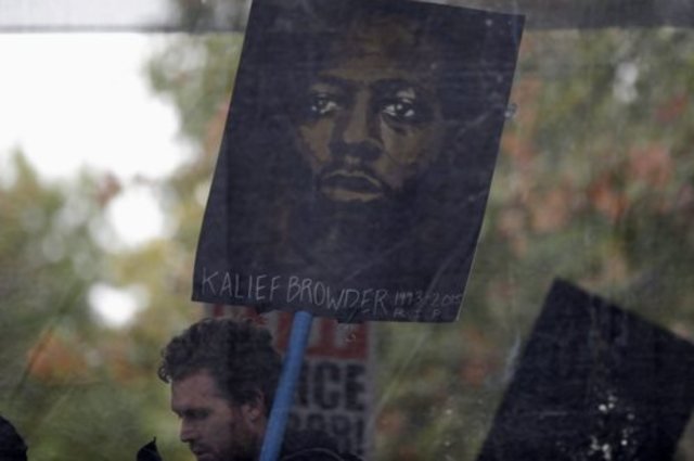 A 2015 protest for criminal justice reform in New York City