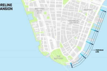 Two city blocks of proposed infill