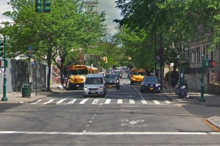Eastern Pkwy &amp; Brooklyn Ave in Crown Heights