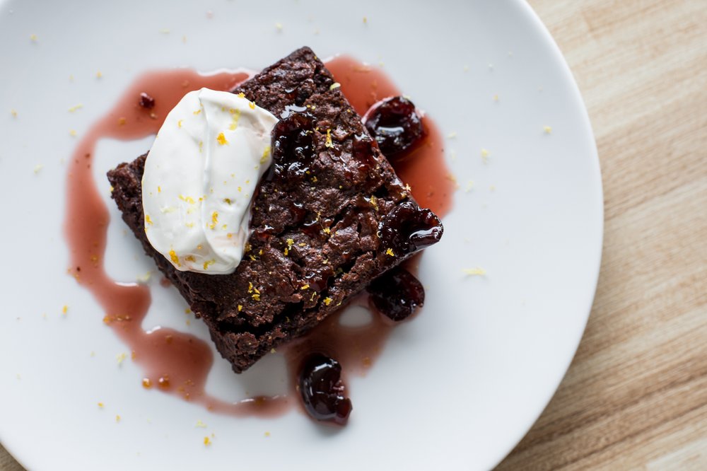 Chocolate chess pie<br>