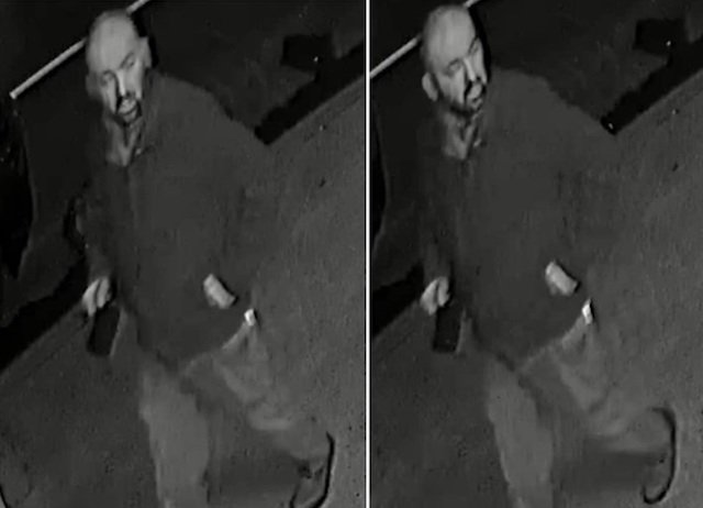 The man suspected of breaking into a woman's apartment and waking her up with unasked-for face licks.